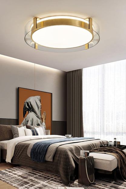 Round Low Profile Ceiling Light - view 2 | morylighting