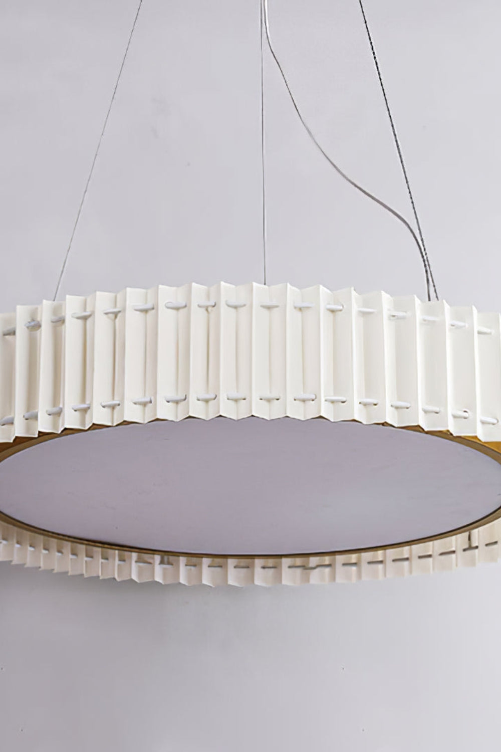 Round Pleated Pendant Lamp - morylighting