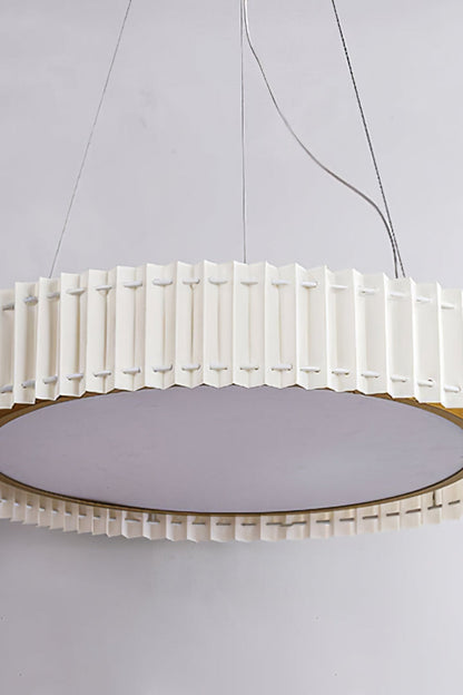 Round Pleated Pendant Lamp - morylighting