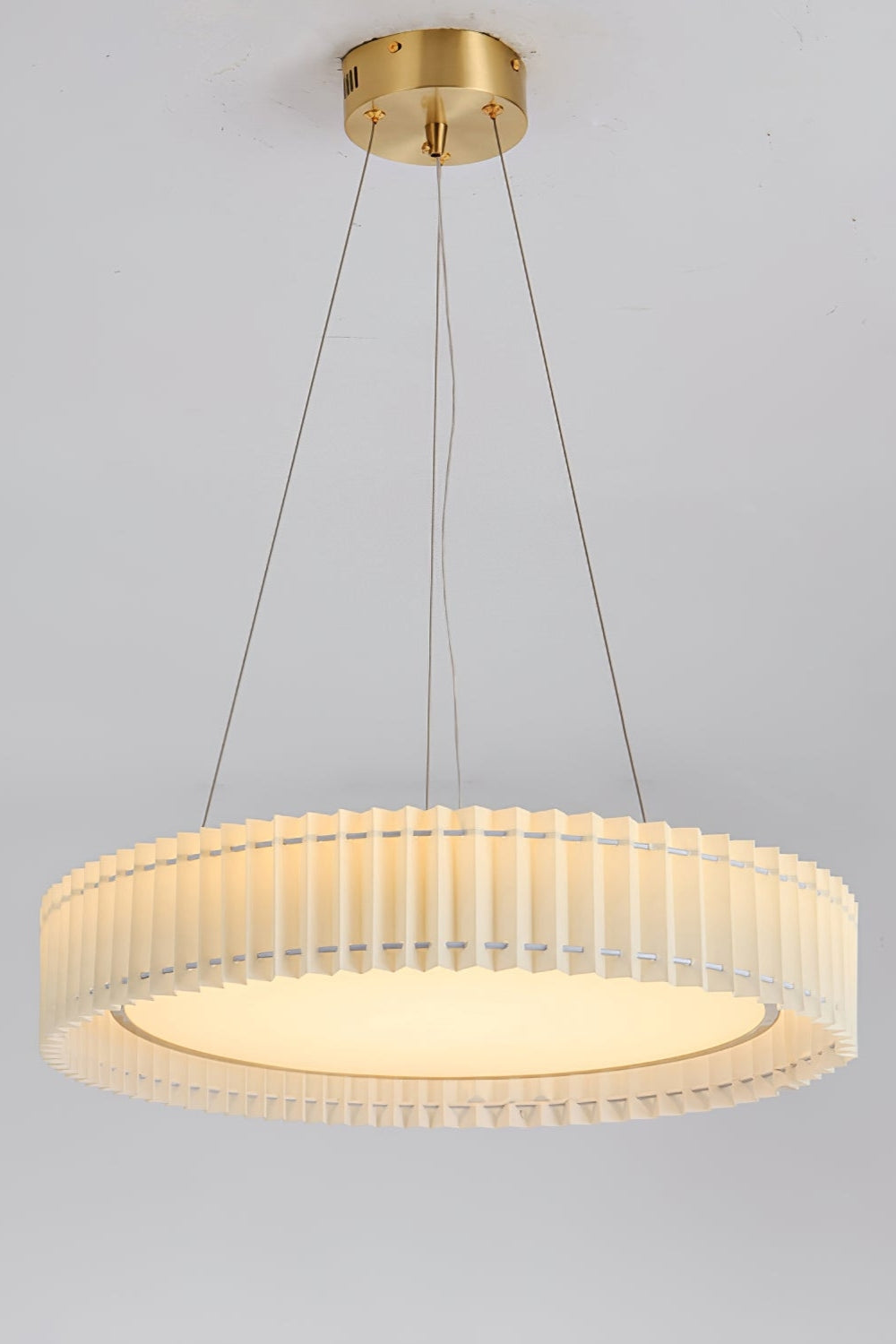 Round Pleated Pendant Lamp - morylighting