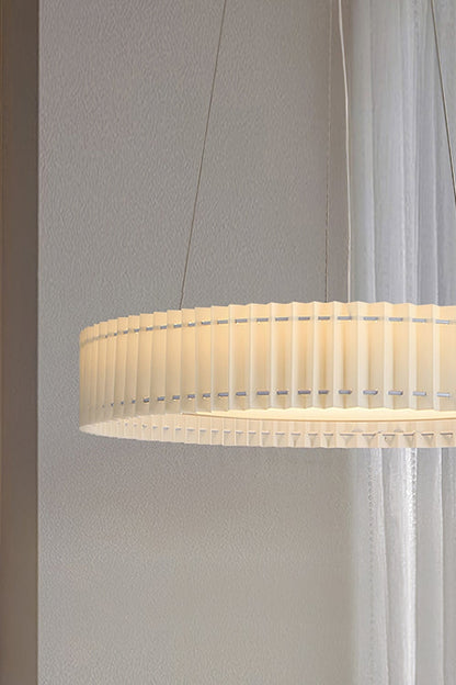 Round Pleated Pendant Lamp - morylighting
