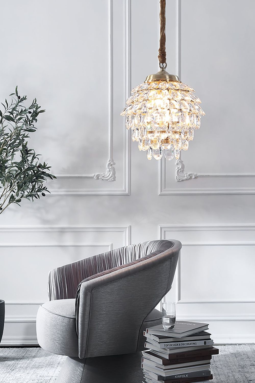 Roxanne Crystal Pendant Light - morylighting
