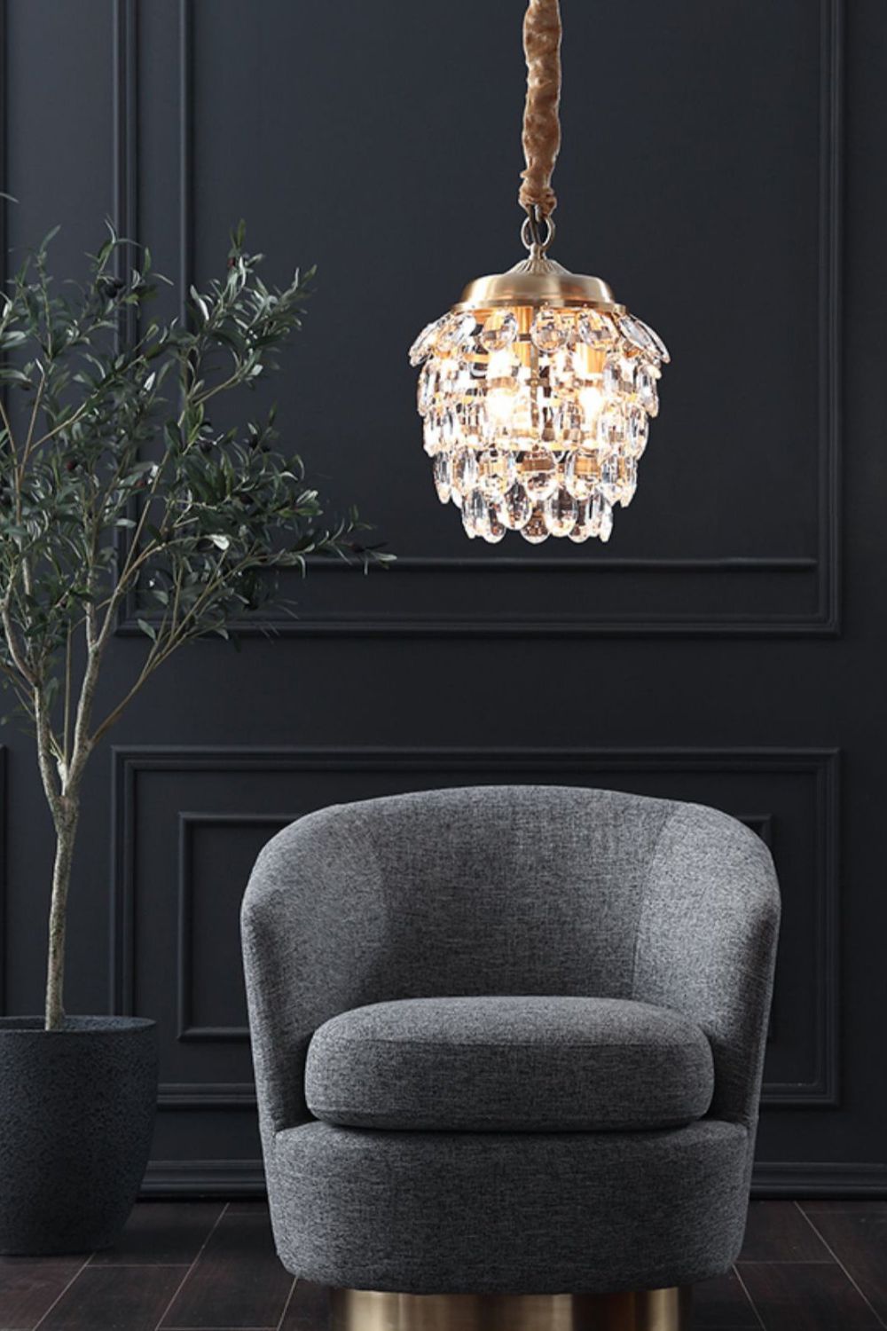 Roxanne Crystal Pendant Light - morylighting