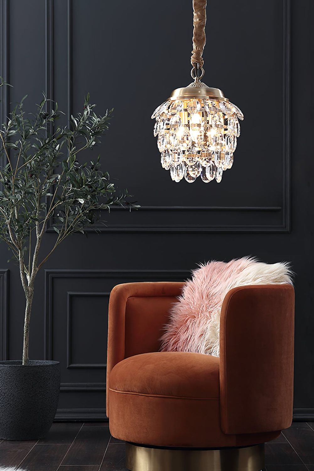 Roxanne Crystal Pendant Light - morylighting
