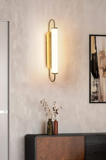 Rumba Gold Wall Lamp - view 3 | morylighting