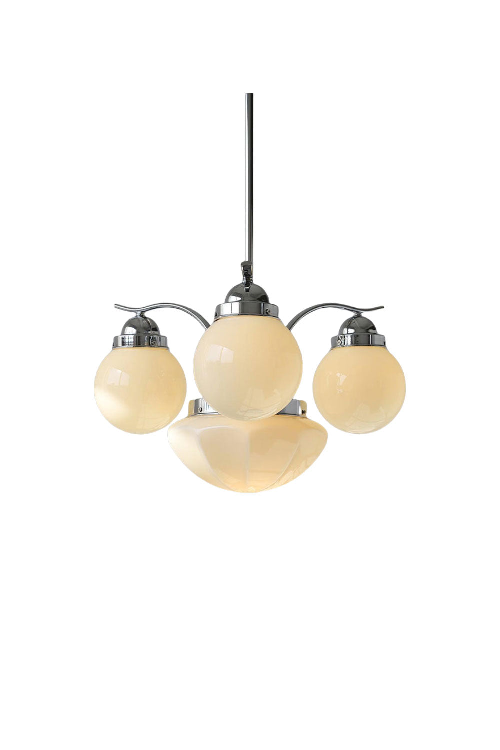 Ryttenberg Glass Globe Chandelier | morylighting