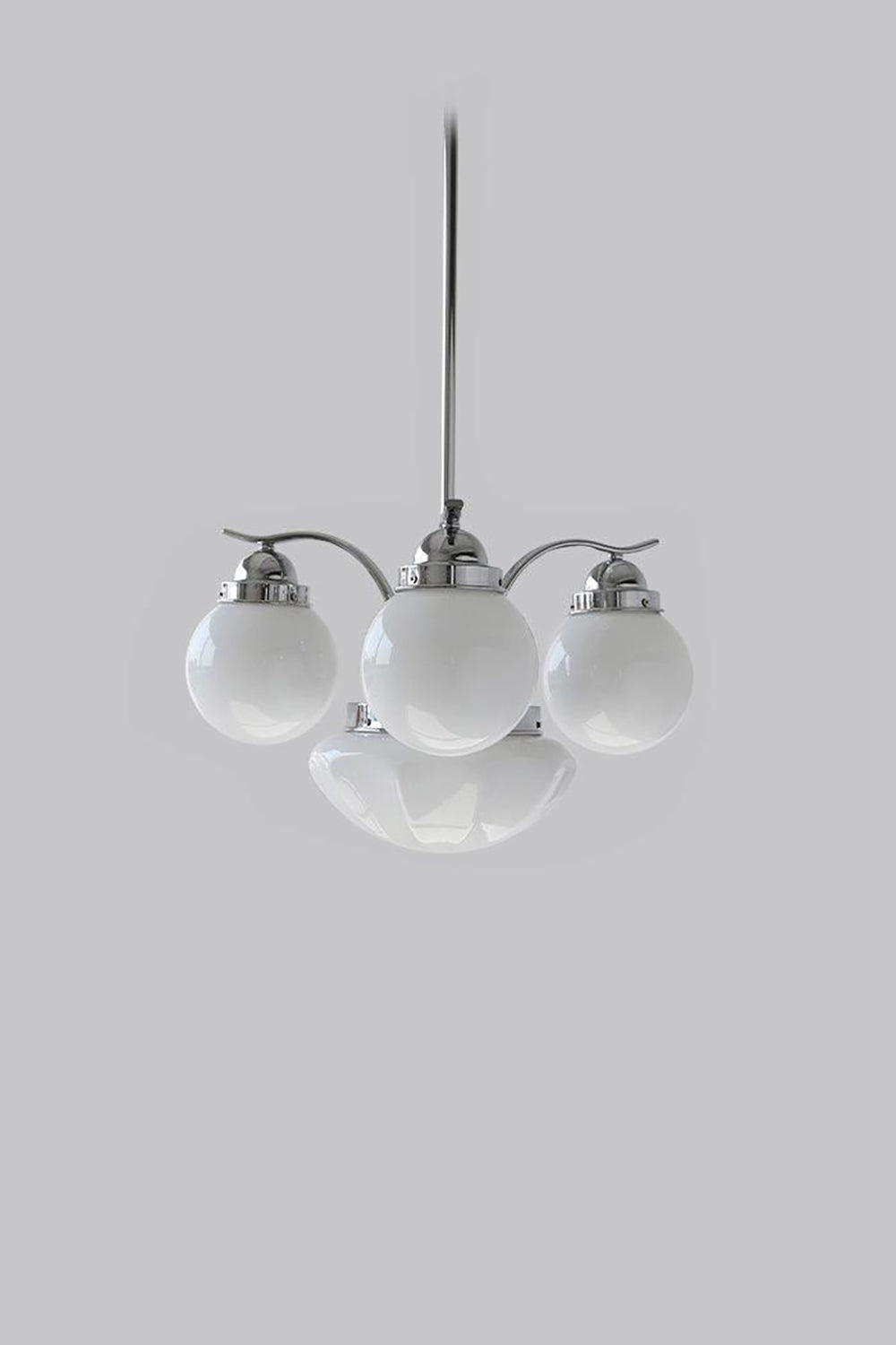 Ryttenberg Glass Globe Chandelier - view 15 | morylighting