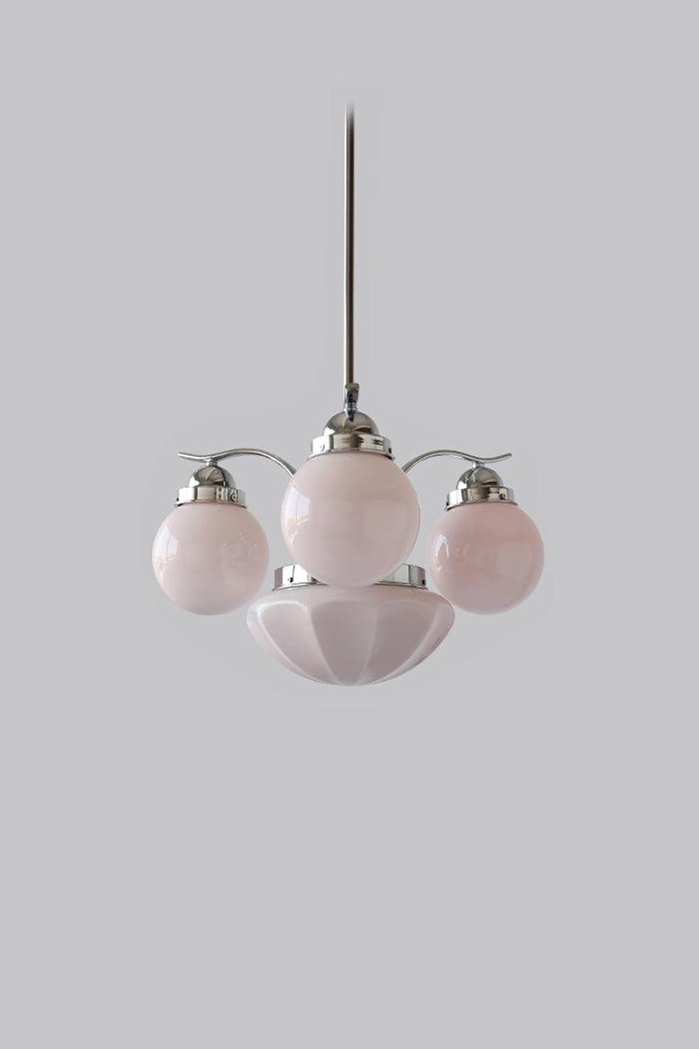 Ryttenberg Glass Globe Chandelier - view 16 | morylighting