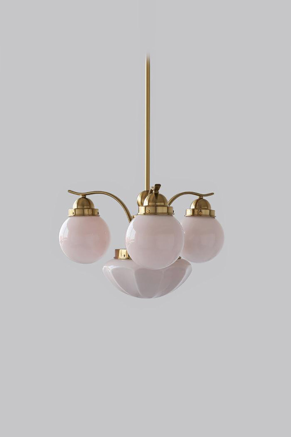 Ryttenberg Glass Globe Chandelier - view 18 | morylighting