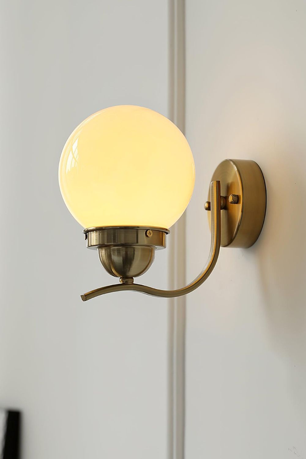 Ryttenberg Globe Wall Lamp - view 4 | morylighting