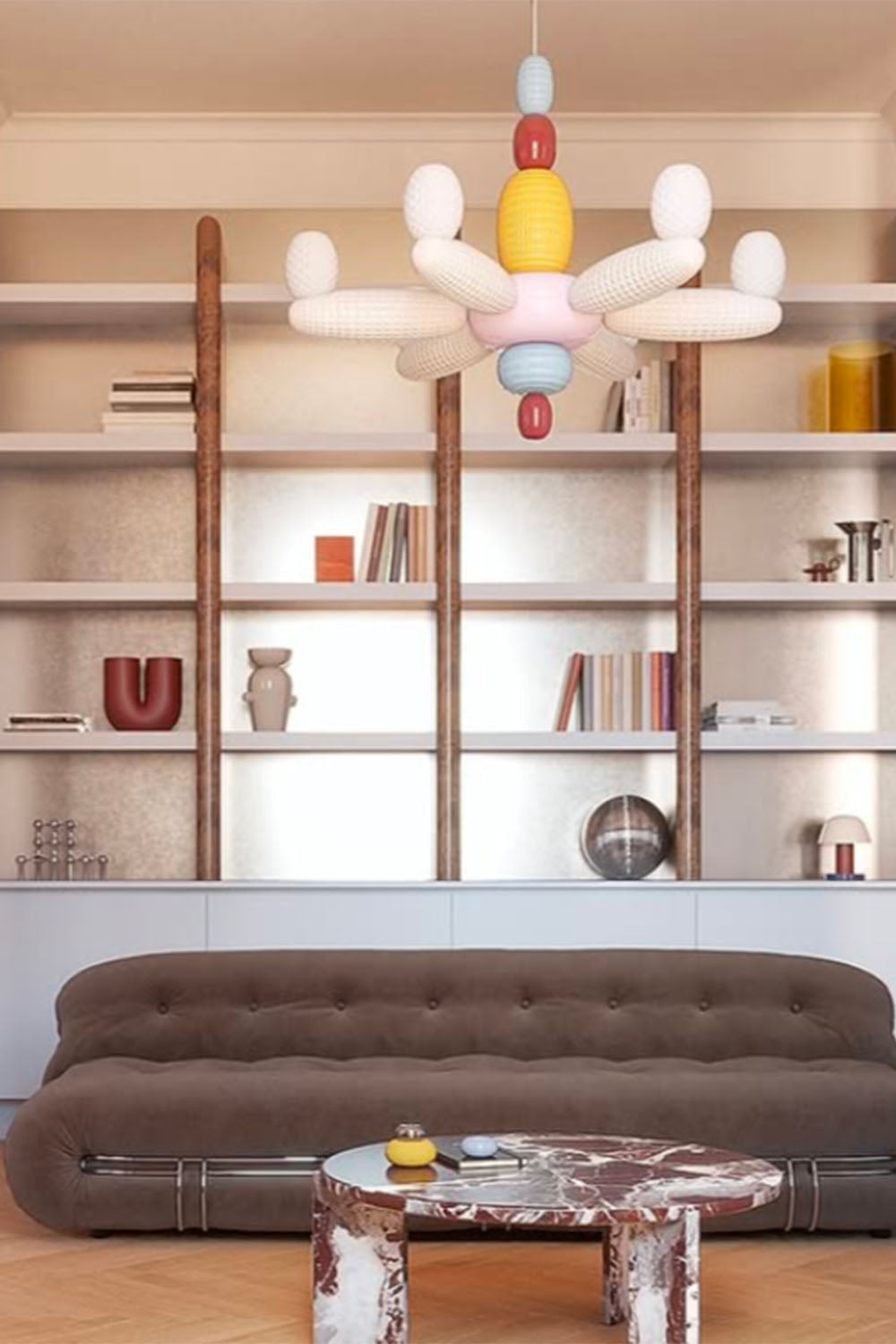 SOFT BLOWN Chandelier - view 4 | morylighting
