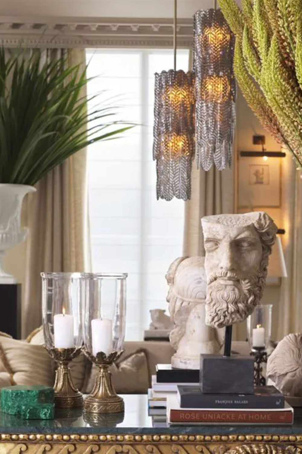 Sahure Chandelier - view 2 | morylighting