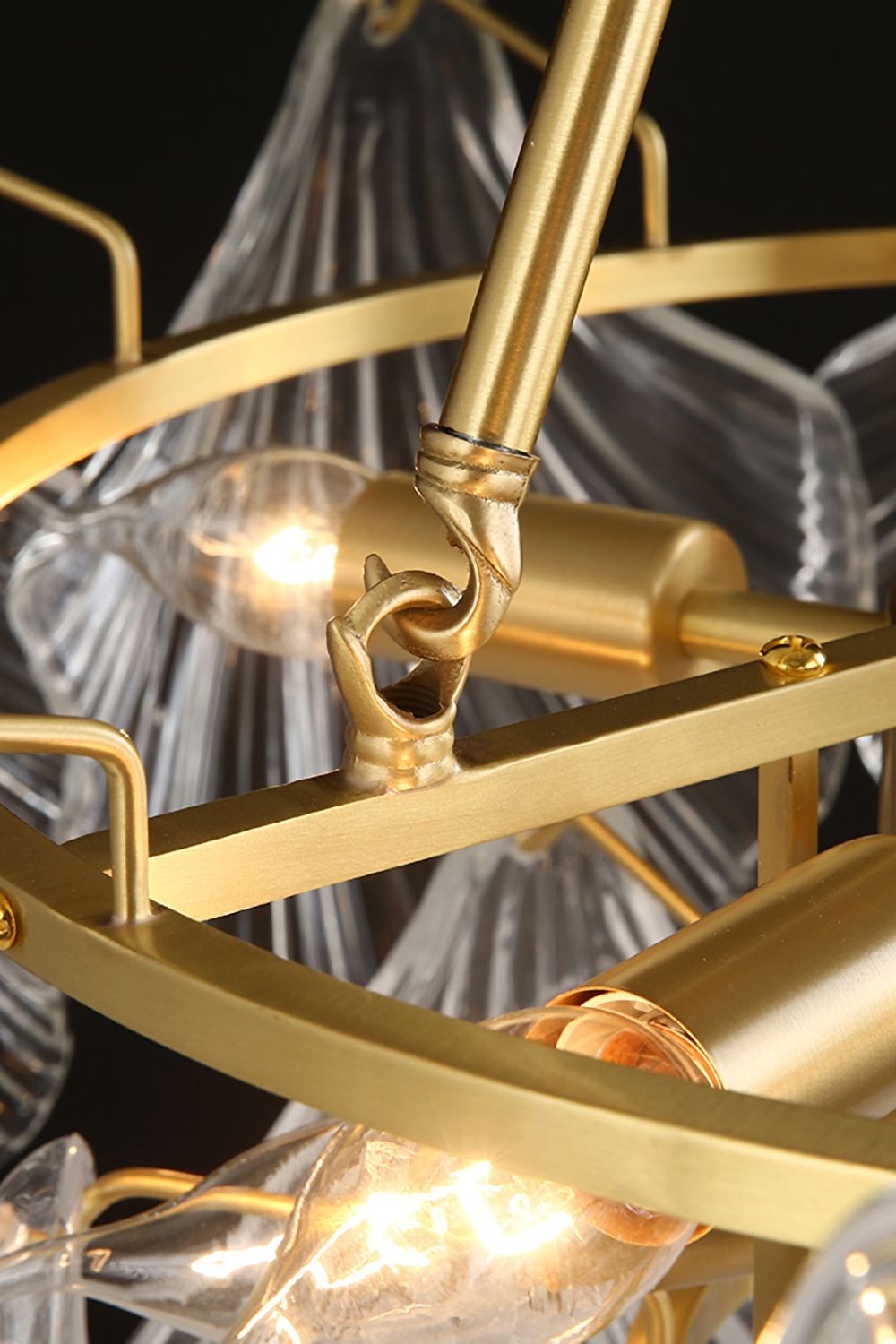 Scallop Shaped Chandelier Light - morylighting