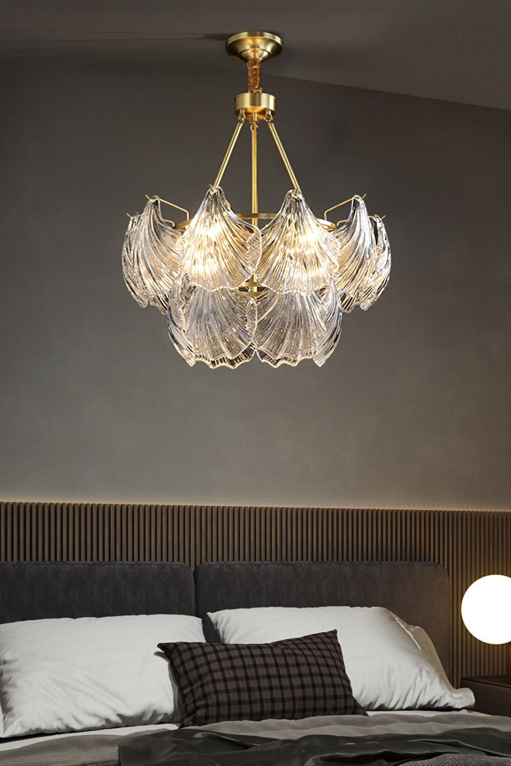 Scallop Shaped Chandelier Light - morylighting