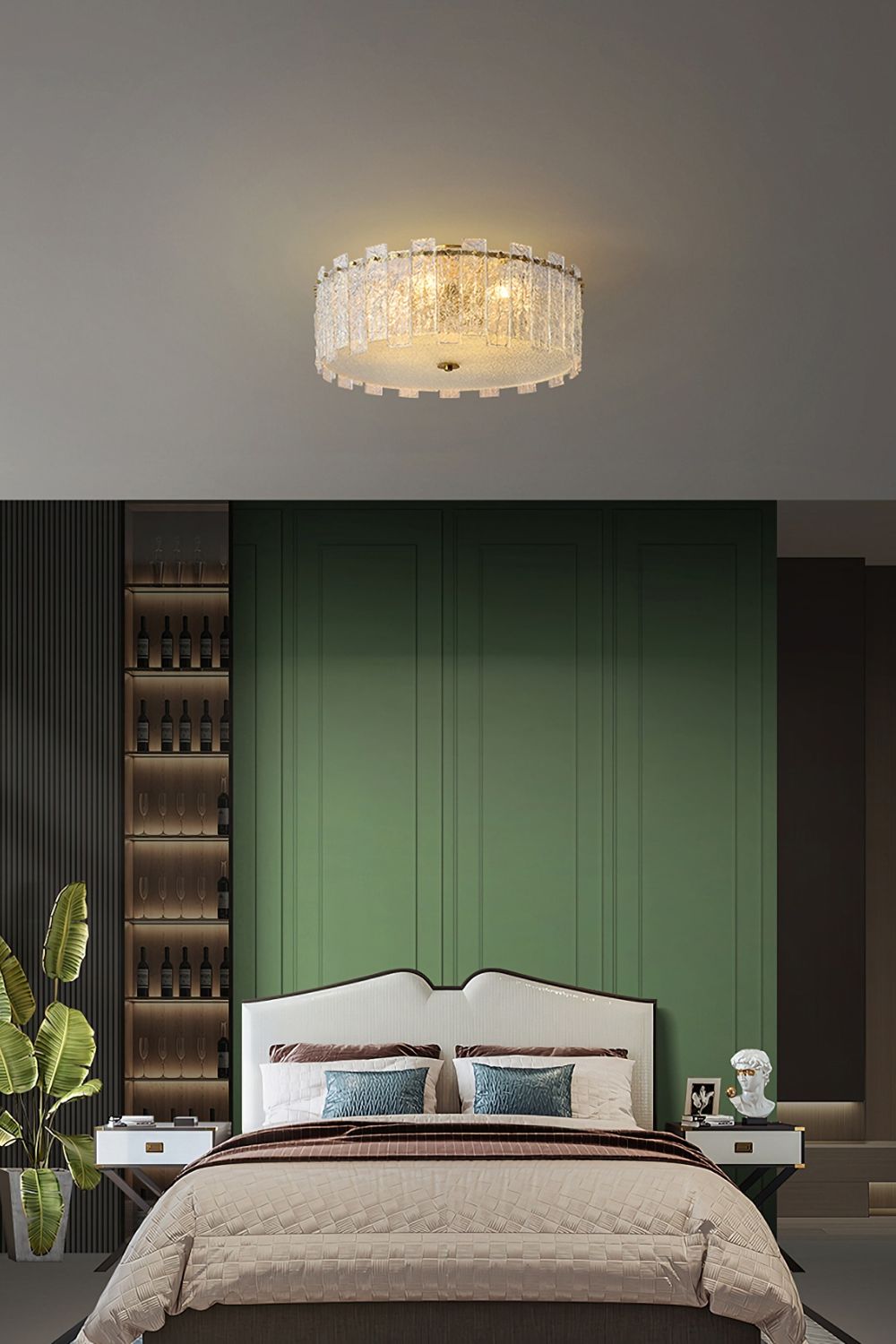 Scattered Glass Ceiling Lamp - morylighting