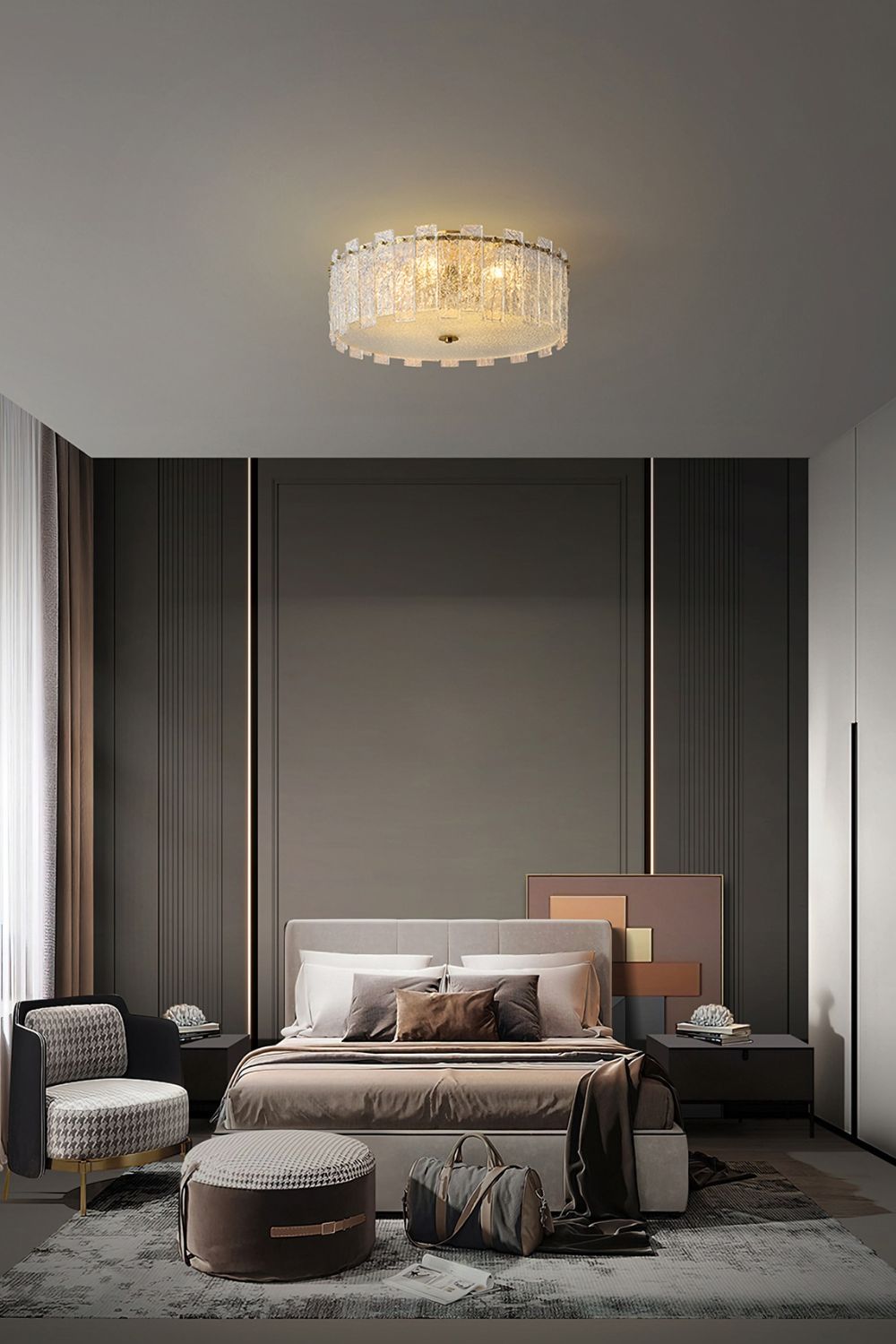 Scattered Glass Ceiling Lamp - morylighting