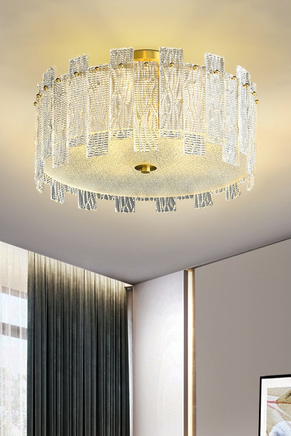 Scattered Glass Ceiling Lamp - morylighting