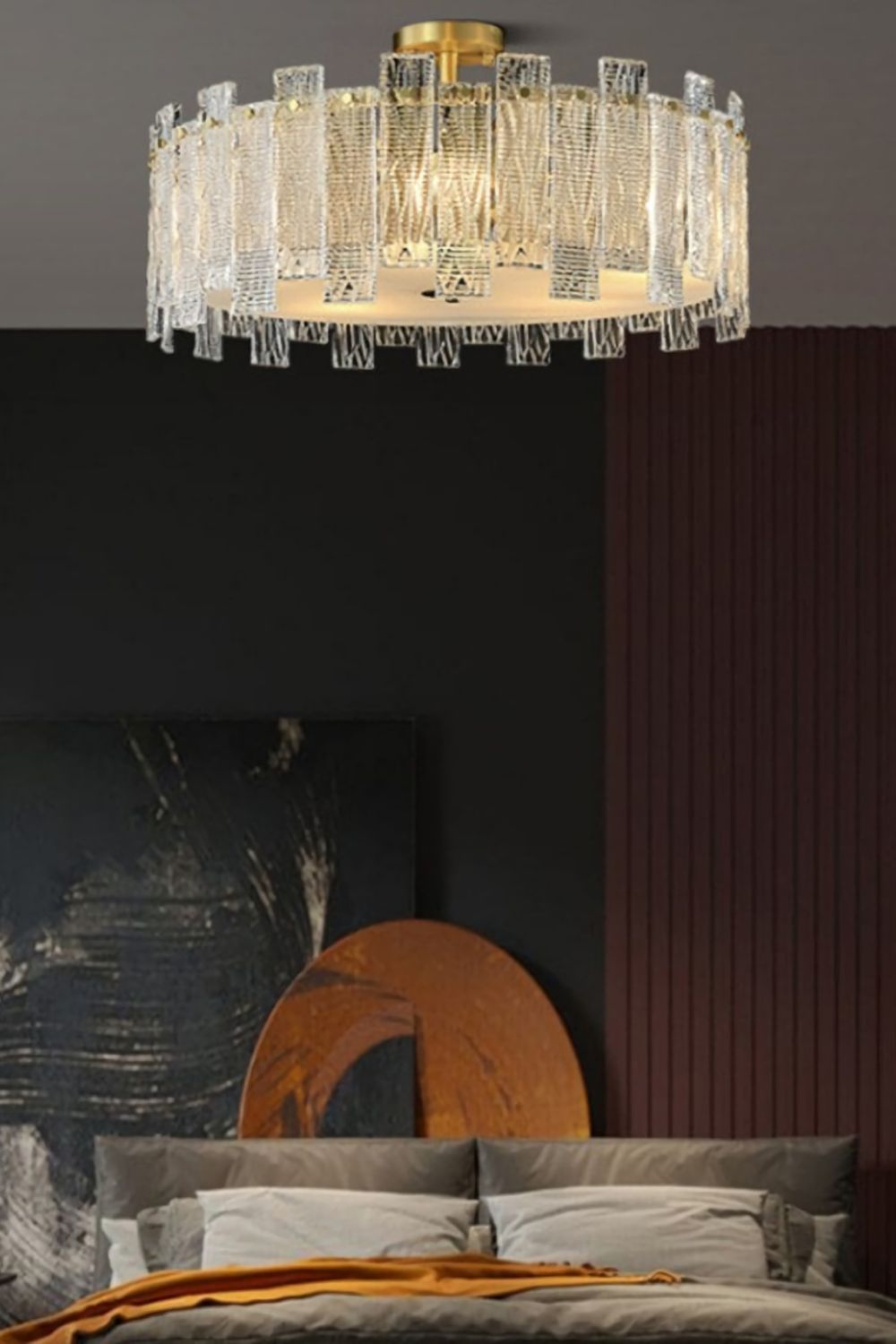 Scattered Glass Ceiling Lamp - morylighting