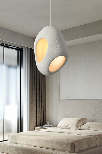 Sculptural Japandi Pendant Lamp - view 9 | morylighting
