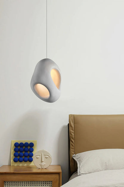 Sculptural Japandi Pendant Lamp - view 2 | morylighting
