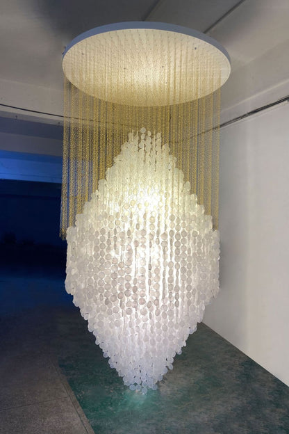 Verpan Fun 8DM Shell Chandelier - view 5 | morylighting
