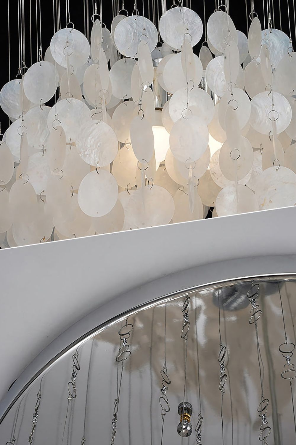 Verpan Fun 8DM Shell Chandelier - view 17 | morylighting