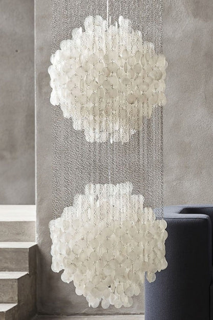 Verpan Fun 8DM Shell Chandelier - view 10 | morylighting
