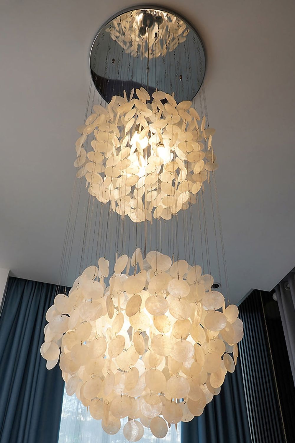 Verpan Fun 8DM Shell Chandelier - view 4 | morylighting