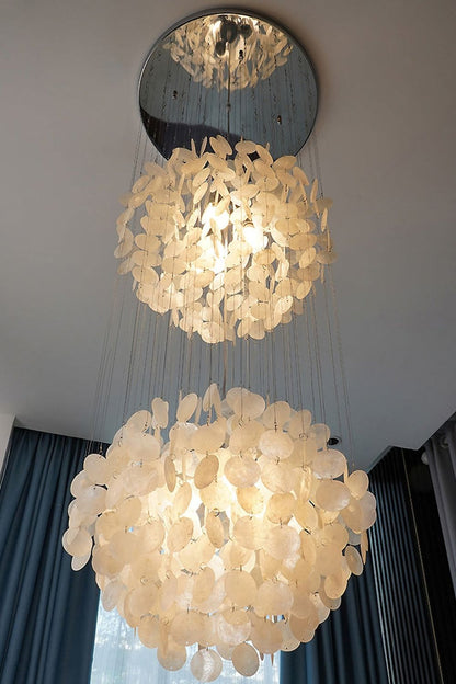 Verpan Fun 8DM Shell Chandelier - view 4 | morylighting