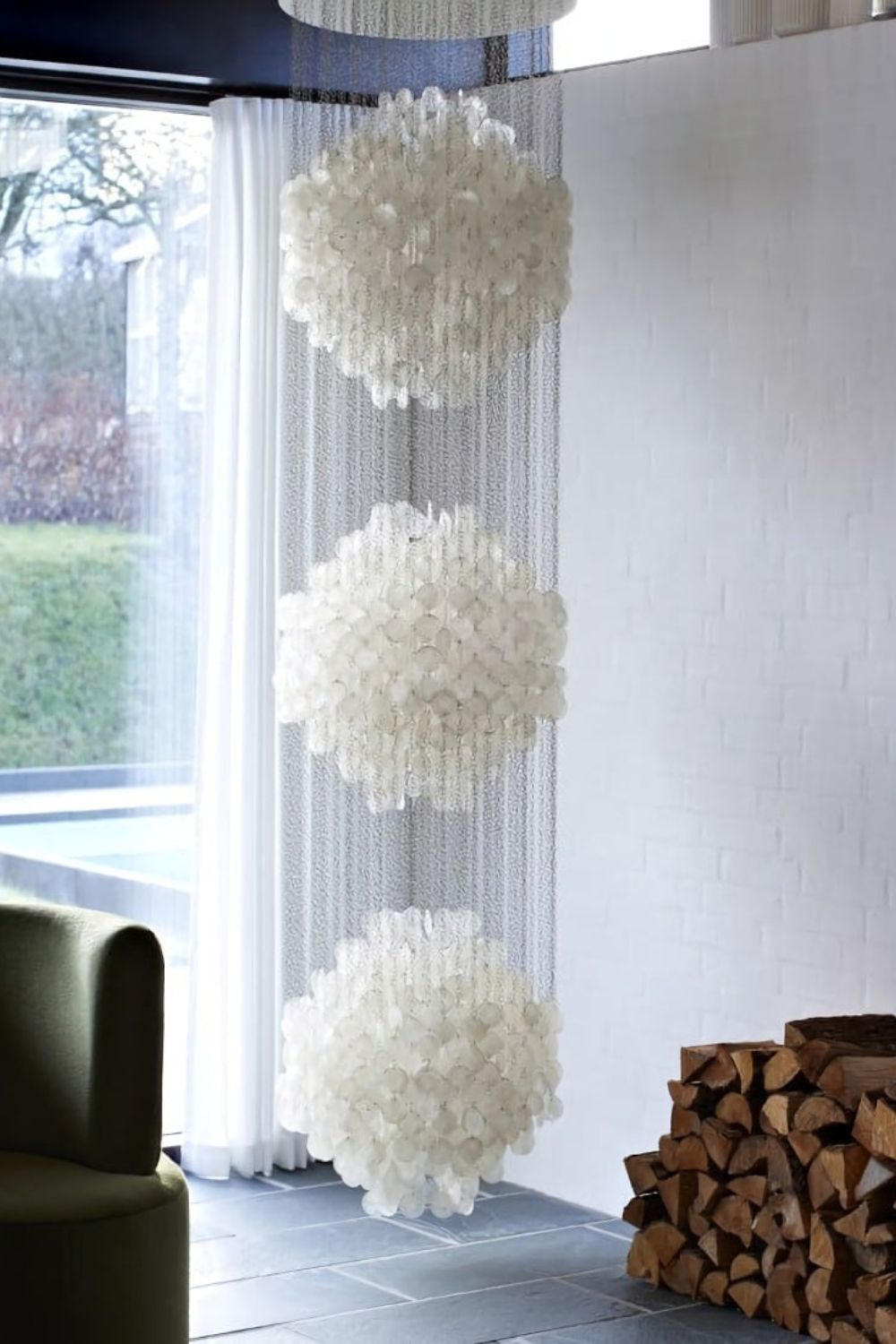Verpan Fun 8DM Shell Chandelier - view 6 | morylighting