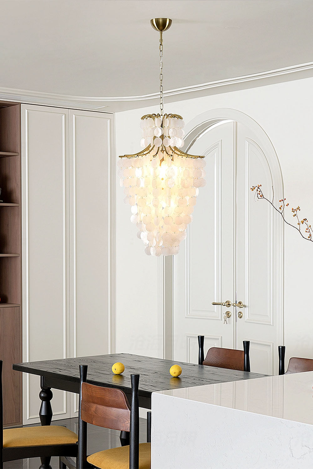 Shell Double-layer Chandelier - view 3 | morylighting