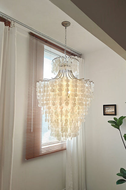 Shell Double-layer Chandelier - view 5 | morylighting