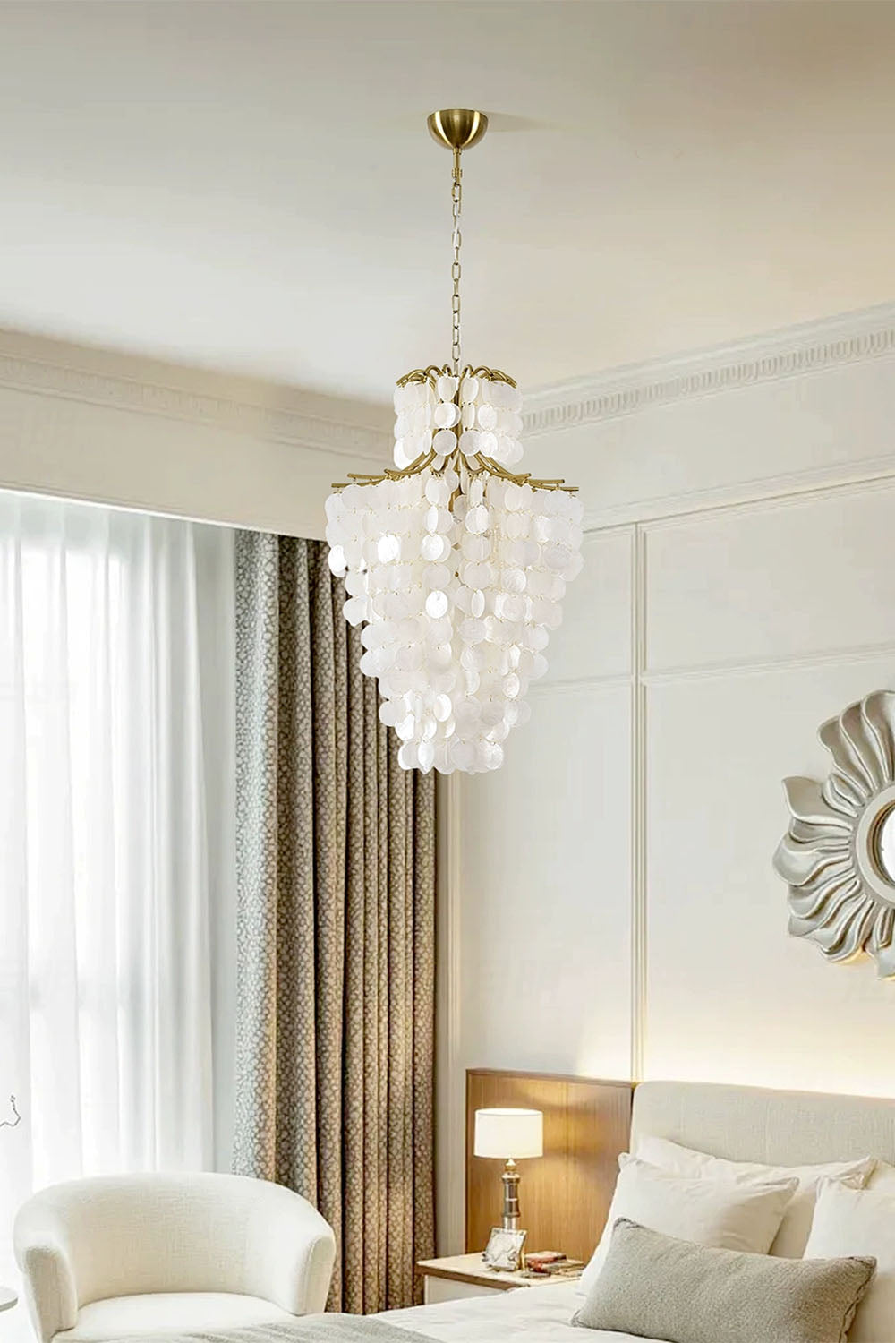 Shell Double-layer Chandelier - view 6 | morylighting