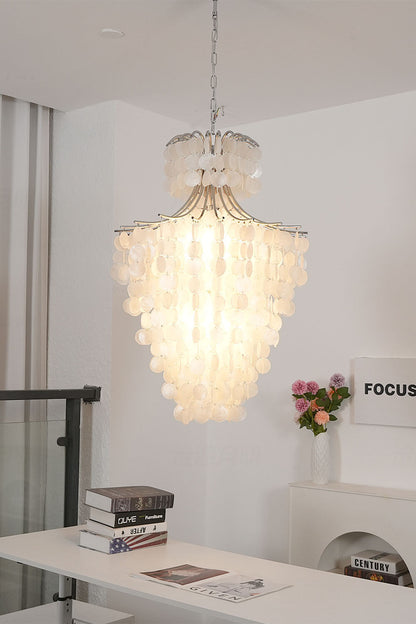 Shell Double-layer Chandelier - view 2 | morylighting
