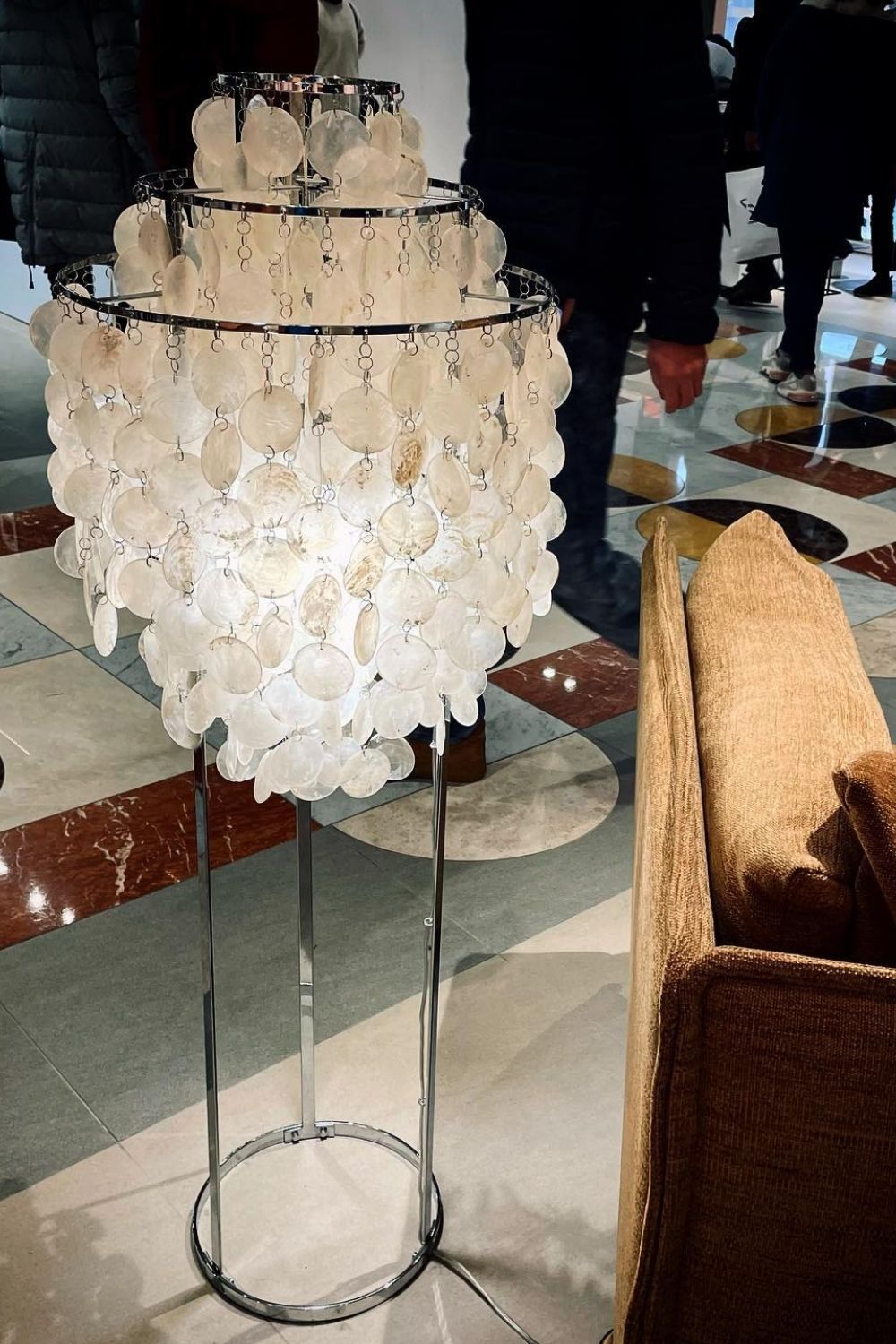 Vintage Shell Floor Lamp - view 18 | morylighting