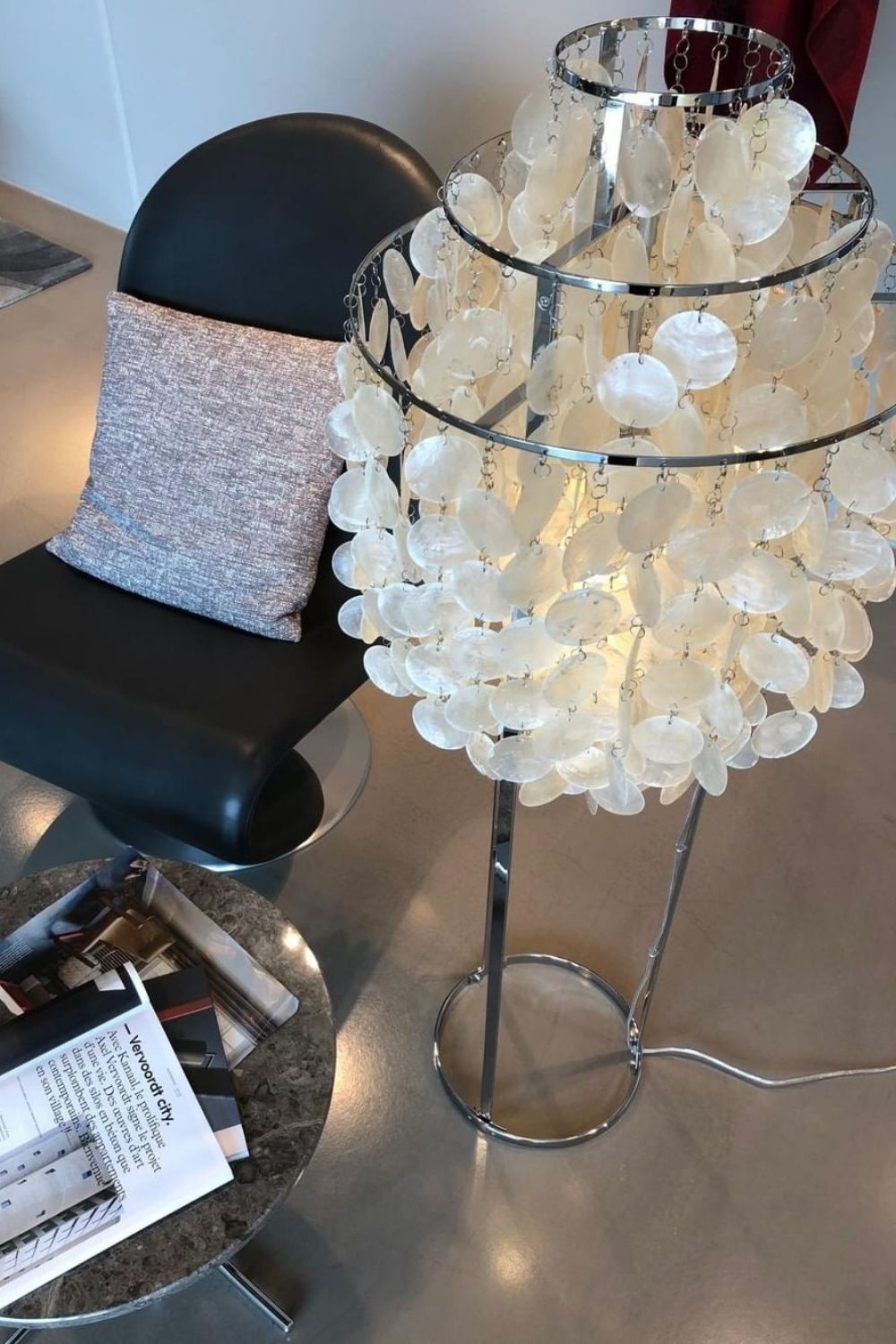 Vintage Shell Floor Lamp - view 21 | morylighting