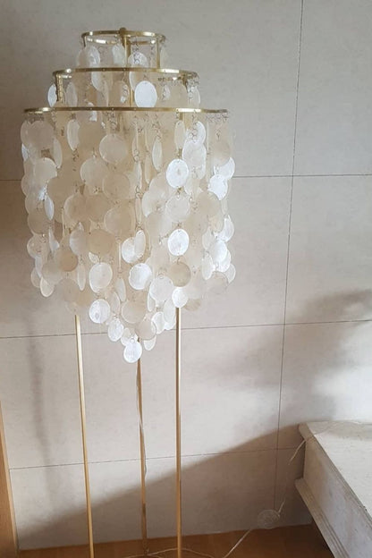 Vintage Shell Floor Lamp - view 23 | morylighting