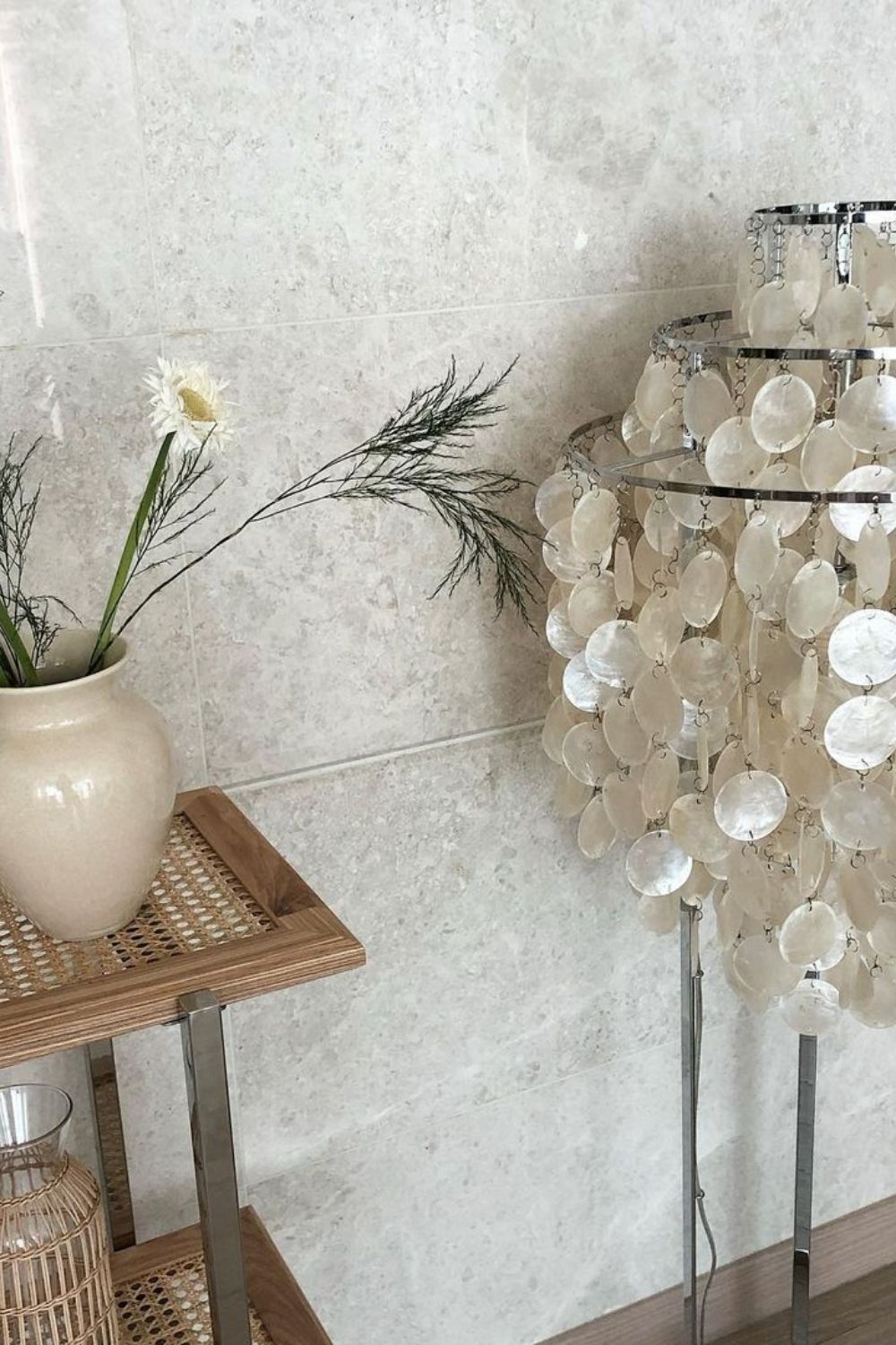 Vintage Shell Floor Lamp - view 24 | morylighting