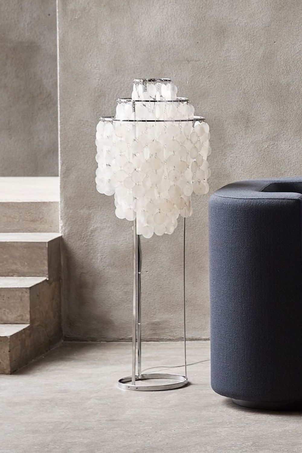 Vintage Shell Floor Lamp - view 27 | morylighting