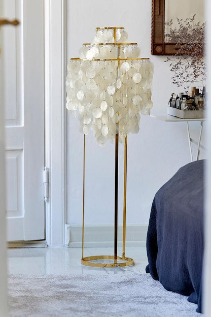 Vintage Shell Floor Lamp - view 29 | morylighting