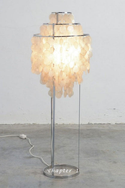 Vintage Shell Floor Lamp - view 7 | morylighting