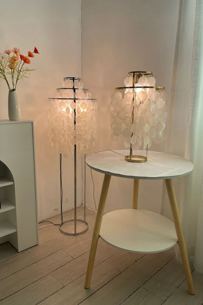 Vintage Shell Floor Lamp - view 30 | morylighting