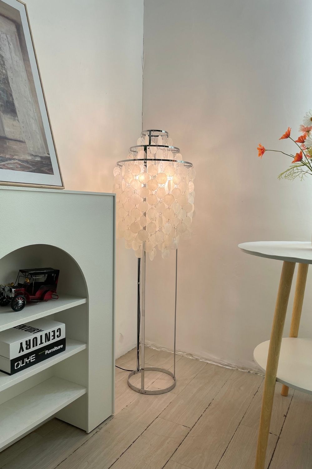 Vintage Shell Floor Lamp - view 38 | morylighting