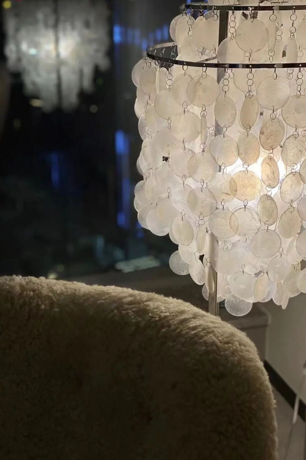 Vintage Shell Floor Lamp - view 10 | morylighting