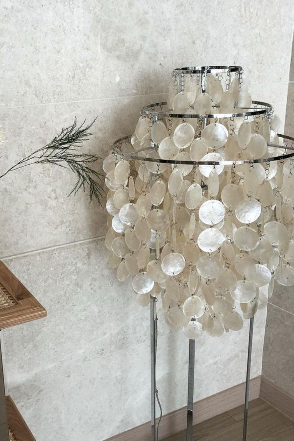 Vintage Shell Floor Lamp - view 13 | morylighting