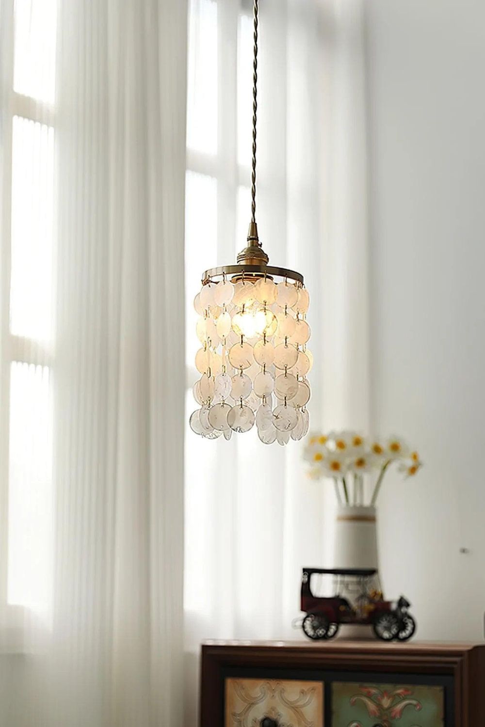 Shell Pendant Light - view 2 | morylighting