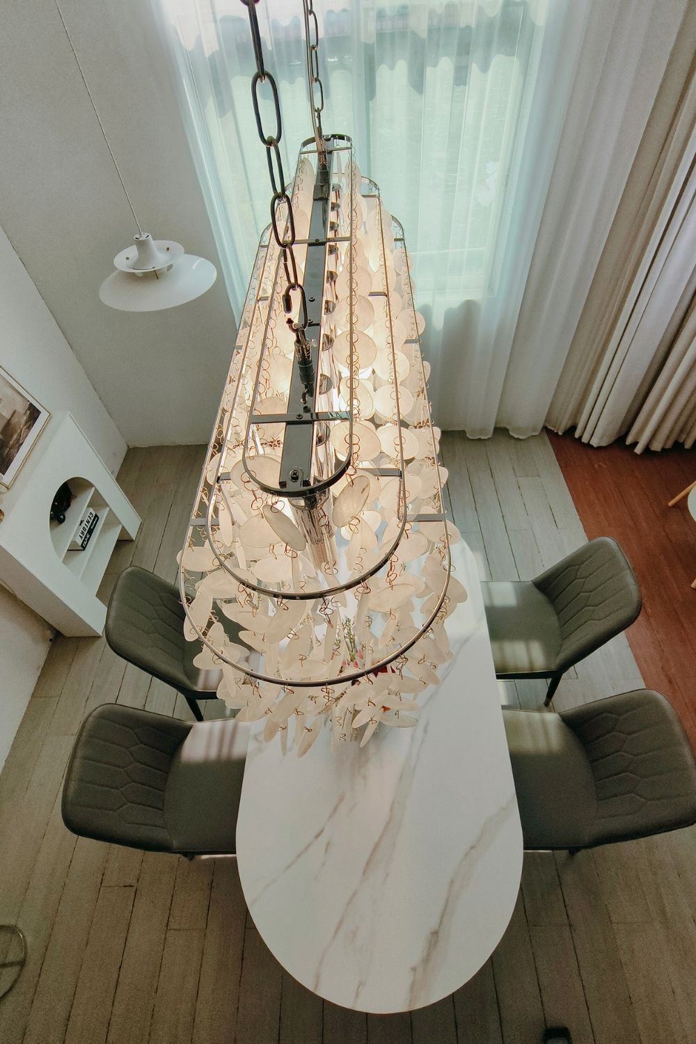 Shell Chandelier - view 7 | morylighting