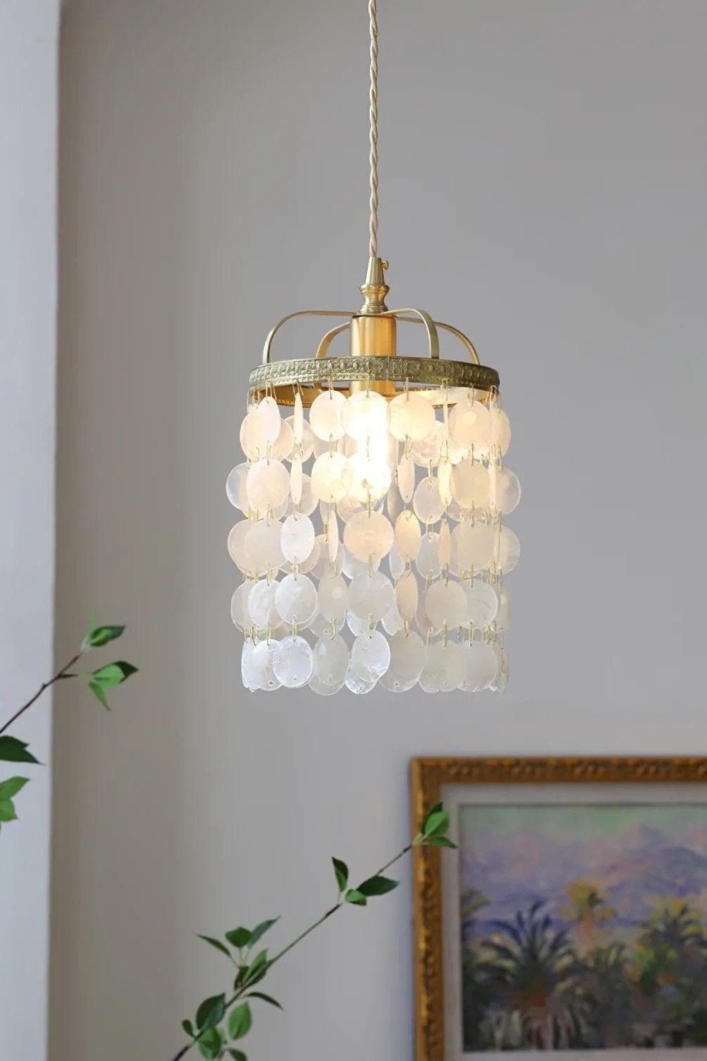 Shell Pendant Light - view 5 | morylighting