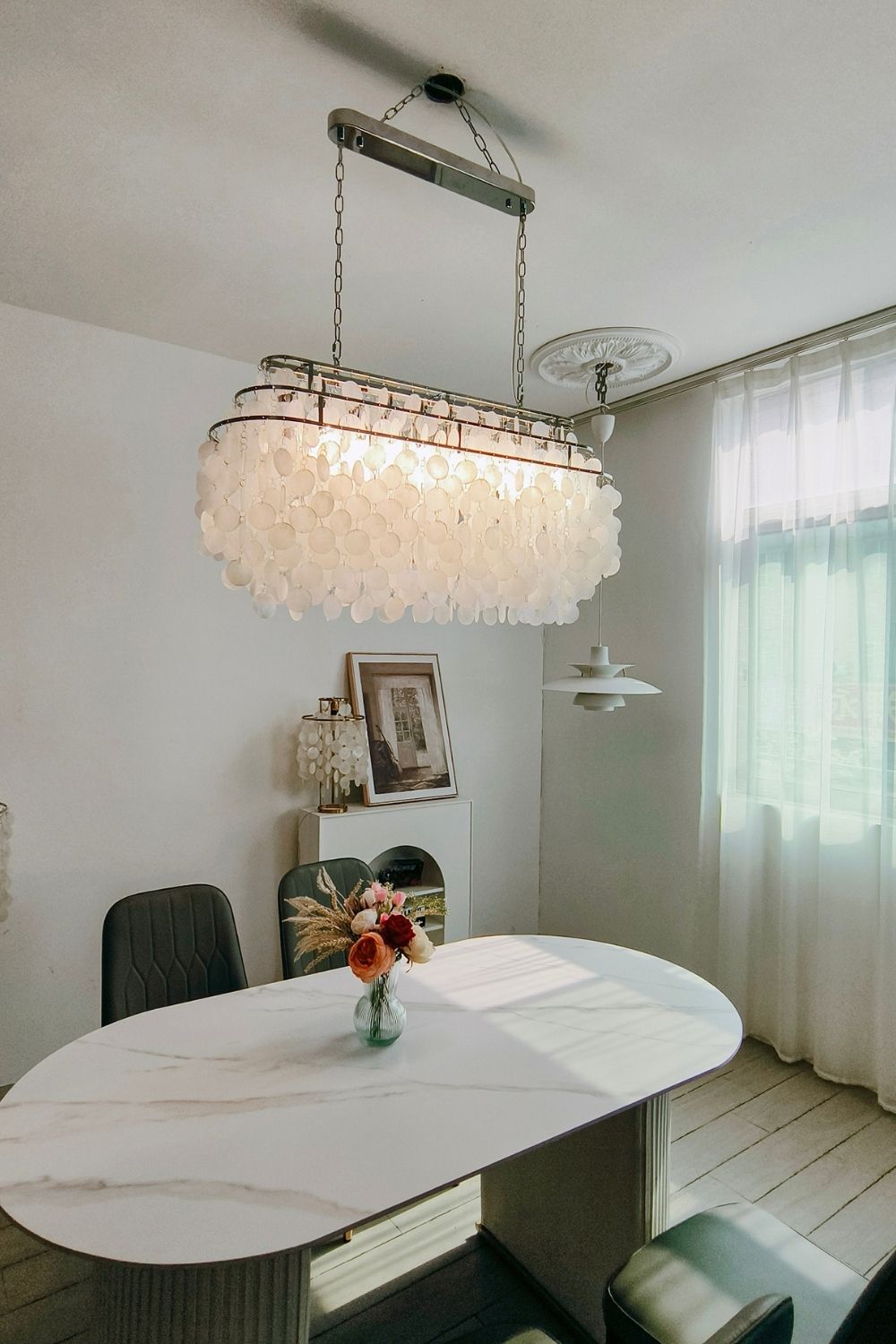 Shell Chandelier - view 12 | morylighting