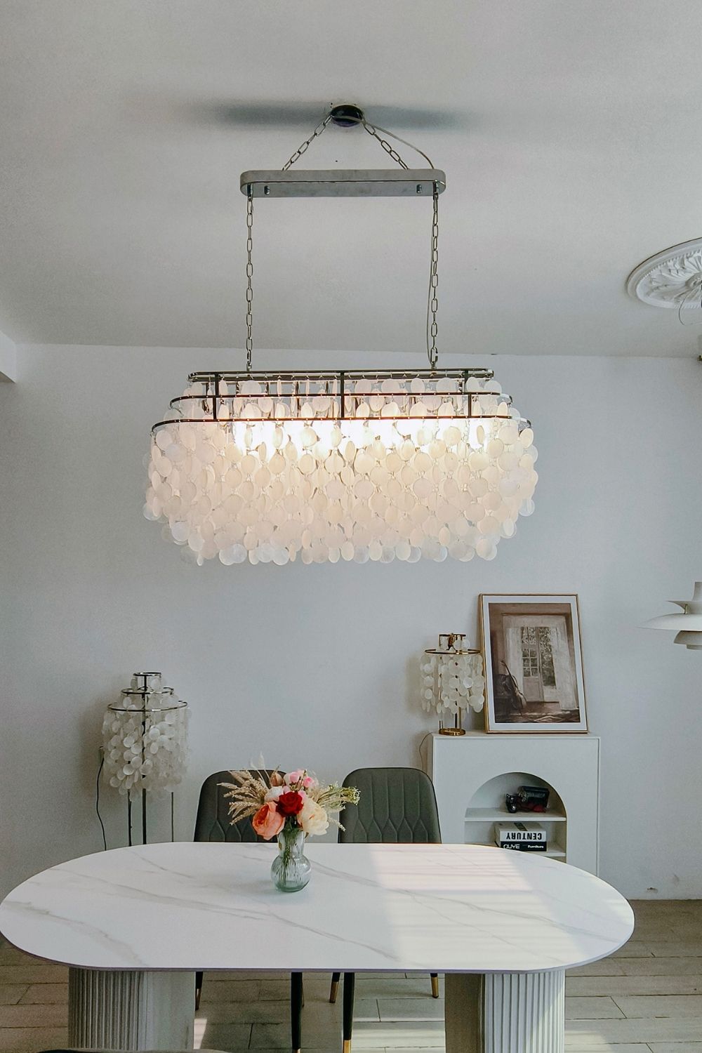 Shell Chandelier - view 13 | morylighting